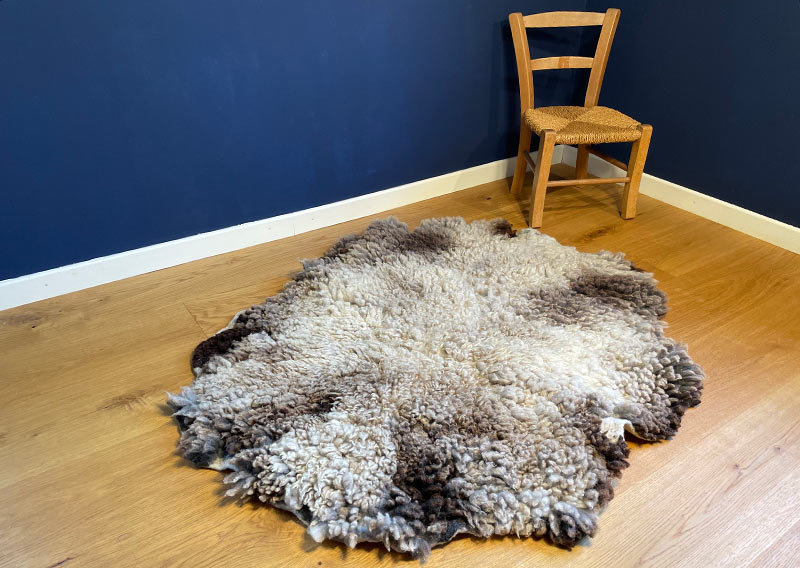 Gutschein – Fellfilzen Workshop: Ein ganzes Schafwollfell filzen. Tagesworkshop von 8-19 Uhr. Inklusive Verpflegung und sämtliches Material. Keine Vorkenntnisse nötig. Du hast in diesem Workshop Zeit um ein grosses Schafwollfell zu filzen (Wolle von einem ganzen Schaf). Ein weiches, flauschiges Fell bereichert jede Seele und verströmt die richtige Portion «Gemütlichkeit» in deinem Zuhause. Gefilzte Felle sind Zeugen vom freien Leben der Schafe, sie sind pur, natürlich und aus 100 % Wolle, ganz ohne Leder. Ich bringe dir Schritt für Schritt bei, wie du ein eigenes, handgefertigtes Schaffell herstellst. Dabei werden wir die geschorene, unbehandelte Rohwolle von glücklichen Schafen mit Wasser und Seife so verarbeiten, dass ihre Felloptik möglichst erhalten bleibt. Die Rückseite darfst du individuell gestalten. Fellfilzen ist ein schmutziger aber sinnlicher Job.